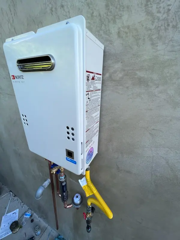 Tankless water heater installation for Sierra Springs homes